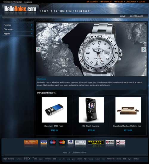 Magento�Α�ģ����ʾ